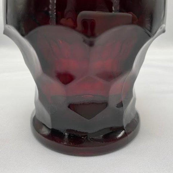 9 Oz Flat Tumbler, Georgian Ruby by ANCHOR HOCKING - Picture 2 of 4